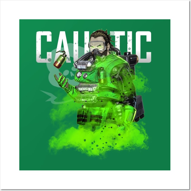 Apex Legends - Caustic Middle T-Shirt Wall Art by trino21